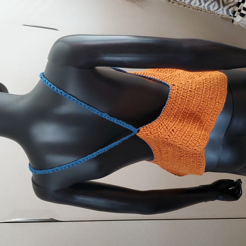 NWOT Free People Bella Crochet Top - Picture 3 of 13
